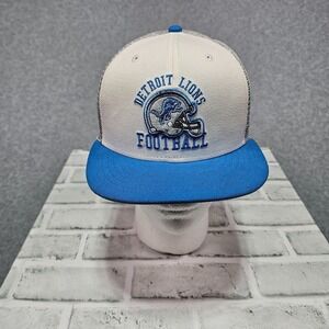 Detroit Lions NFL Football New Era 9Fifty Embroidered Snapback Hat Cap OSFM Logo